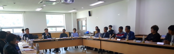양평군행복돌봄추진단협의회 간담회