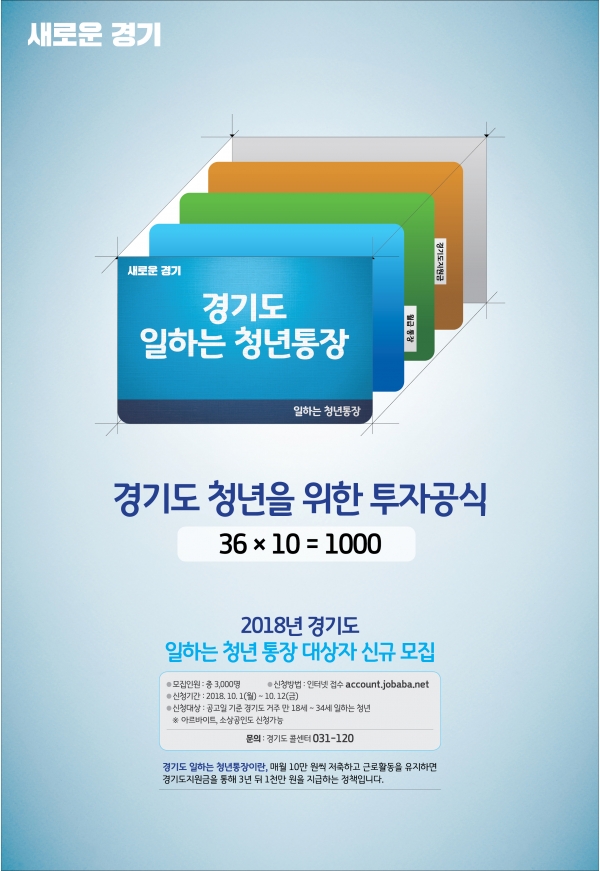 경기도 일하는 통장 참여자 모집