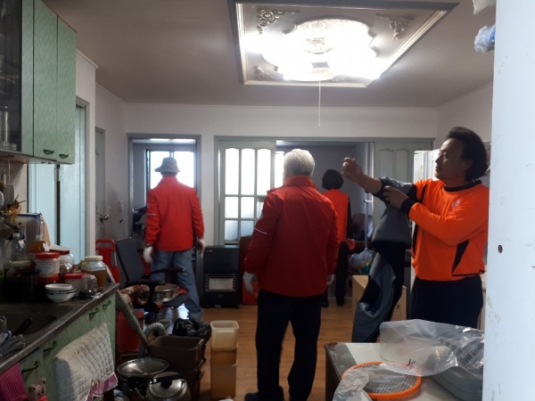 양서봉사산악회, 정기 자원봉사 활동