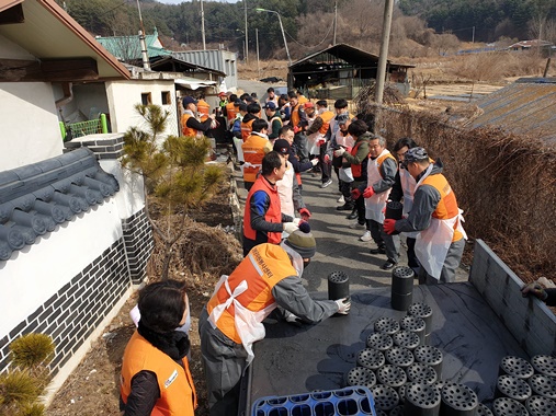 양평군자원봉사센터 연탄봉사