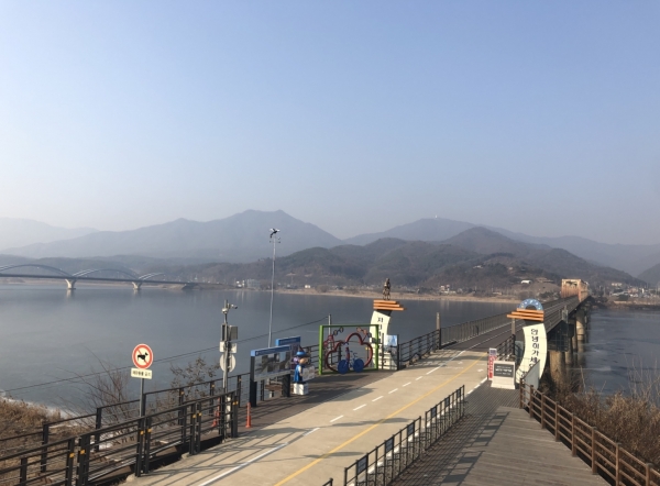 북한강철교 전경
