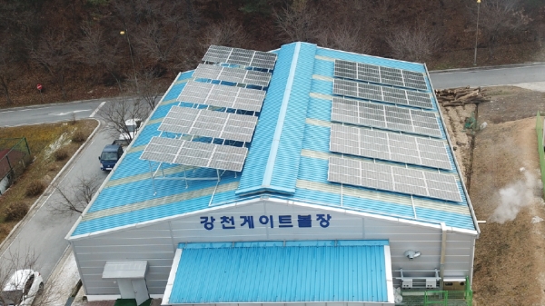 여주형 태양광 시범사업 준공