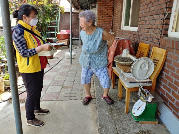 모가면지역사회보장협의체 특화사업 ‘건강음료배당사업’ 시작