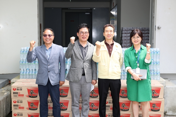 서울 서초구, 13일 이천시에 생필품 지원