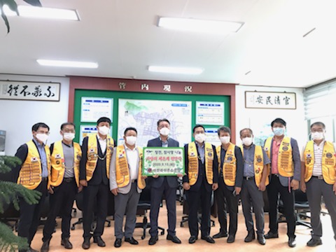 "이천라이온스클럽 “사랑의 체온계 전달”