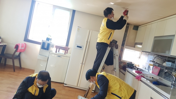 모가면 사례관리 가구 주거환경 개선사업