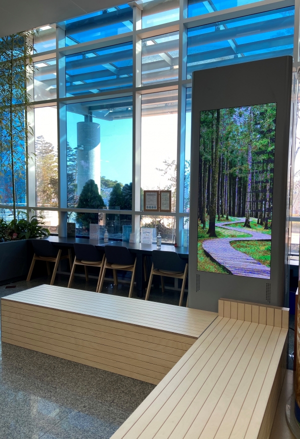 미세먼지 공기정화벤치